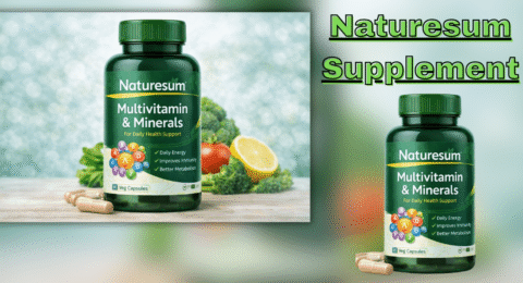 Naturesum Multivitamin Supplement bottle for daily health and immunity support