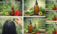 Herbal hair oil for hair growth, dandruff control and strong shiny hair