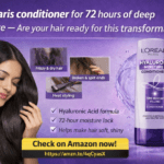 L'Oreal Paris Hyaluron Moisture Conditioner 72 घंटे की नमी देने वाला कंडीशनर ड्राई और फ्रिज़ी बालों के लिए