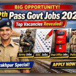12th Pass Govt Jobs