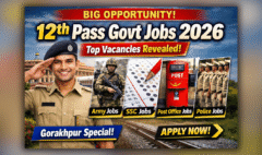 12th Pass Govt Jobs