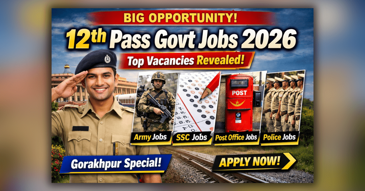 12th Pass Govt Jobs