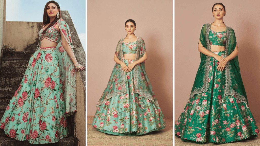 Mehndi Dress for Girl