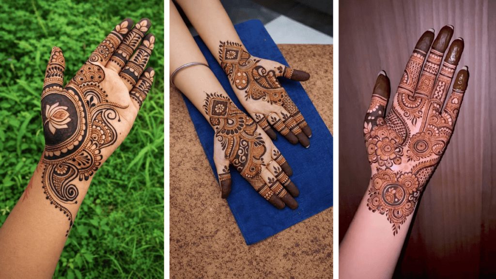 Front Hand Mehndi Design