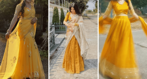 Dulhan Haldi Dress