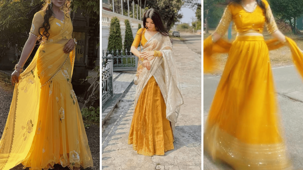 Dulhan Haldi Dress