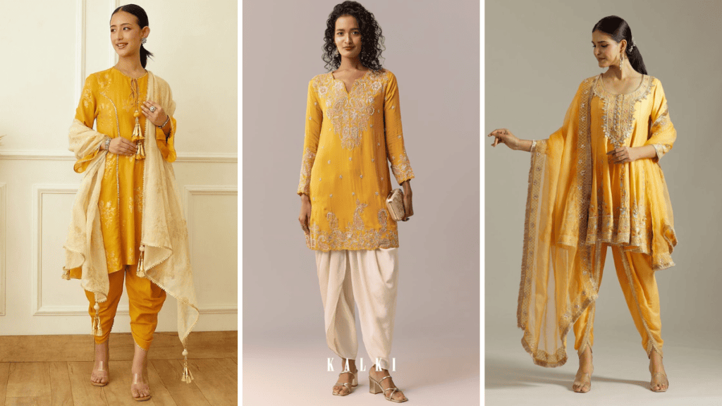 Haldi Dress for Girl