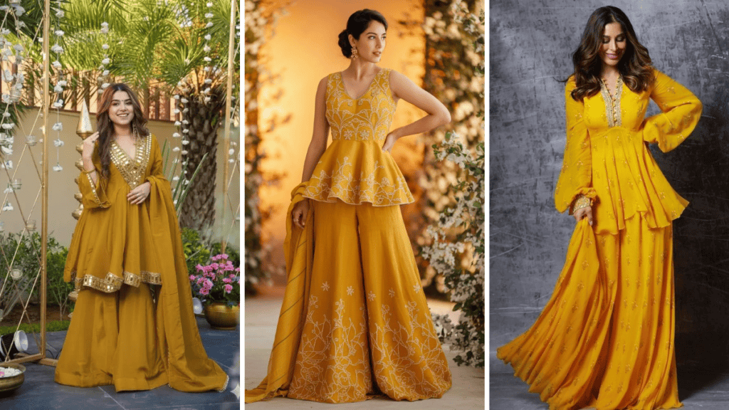 Haldi Dress for Girl
