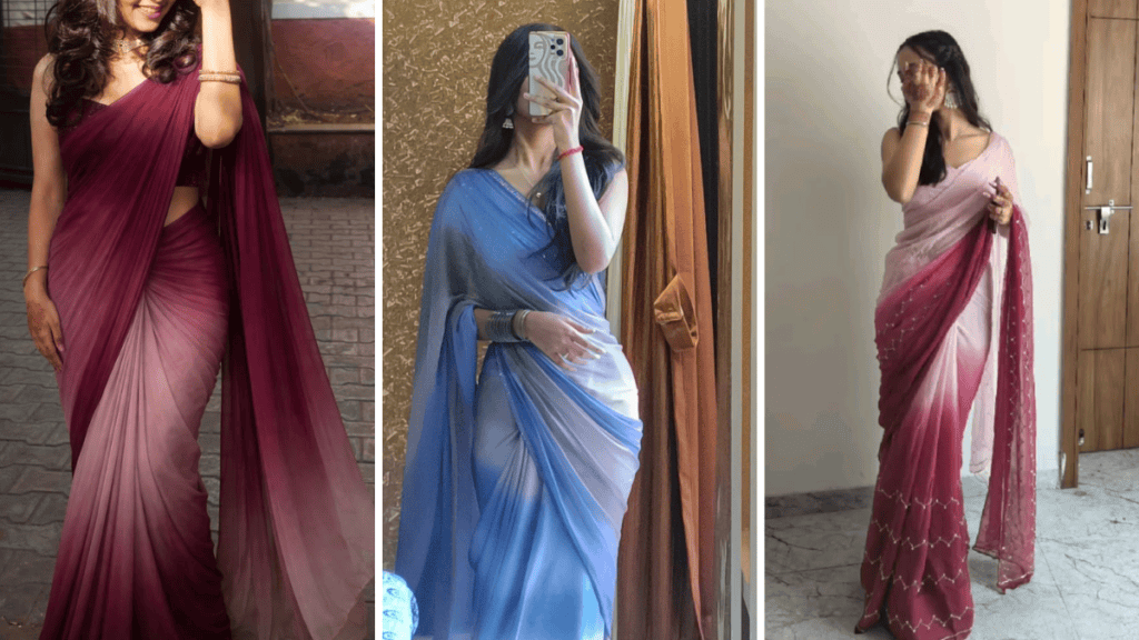 Saree for Engagement