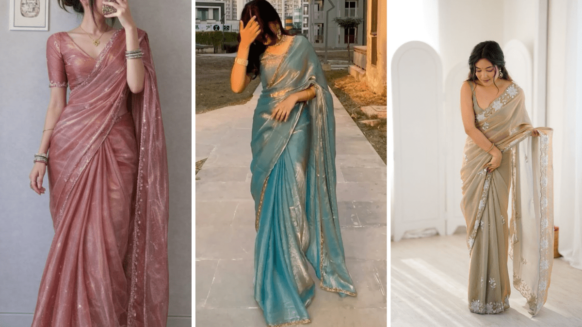 Party Wear Saree Design