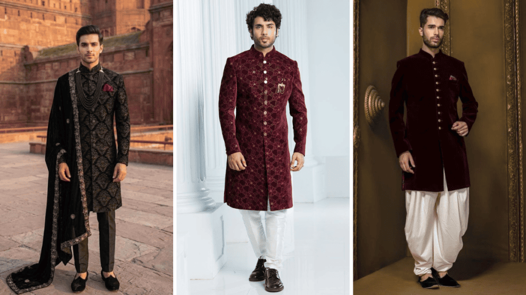 Groom Shervani Design