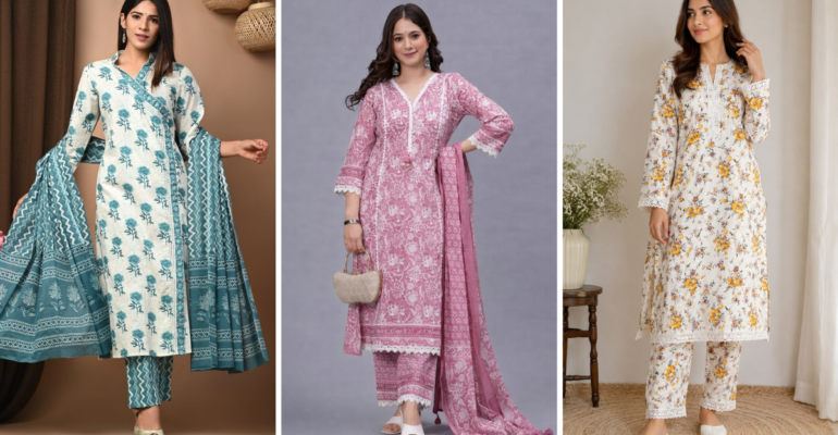 Punjabi Kurti Set