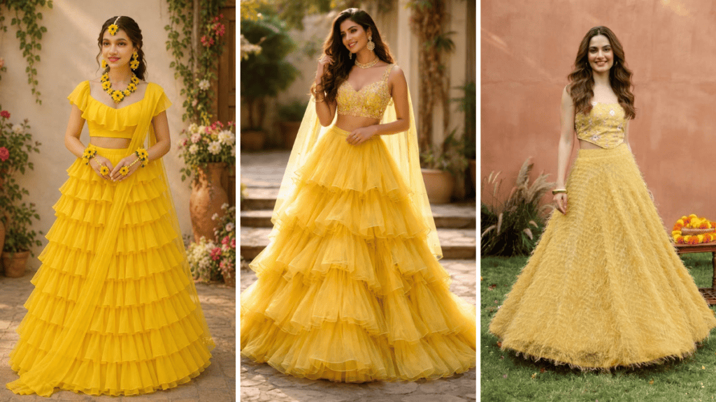 Dulhan Haldi Dress
