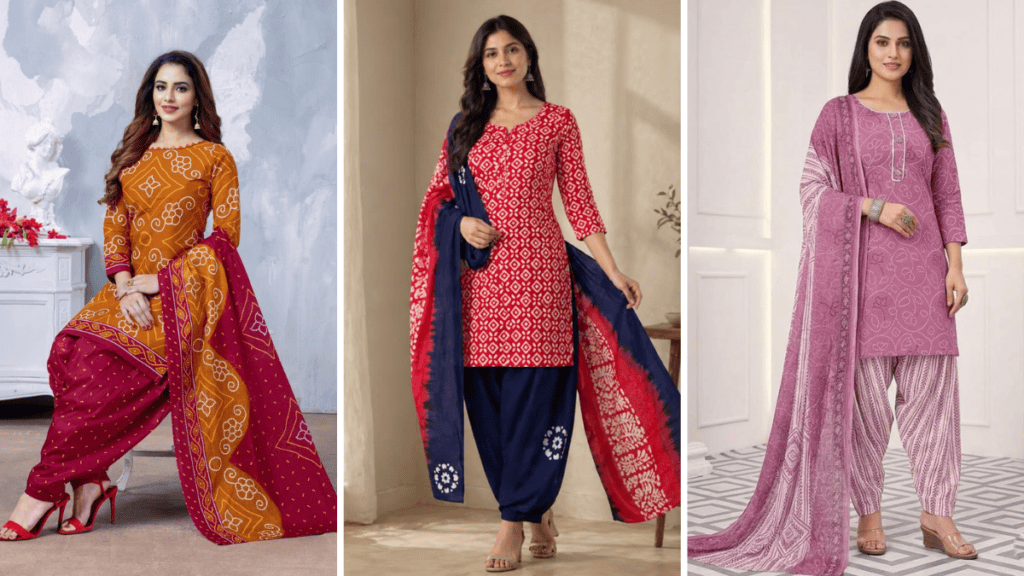 Patiala Suit for Girls