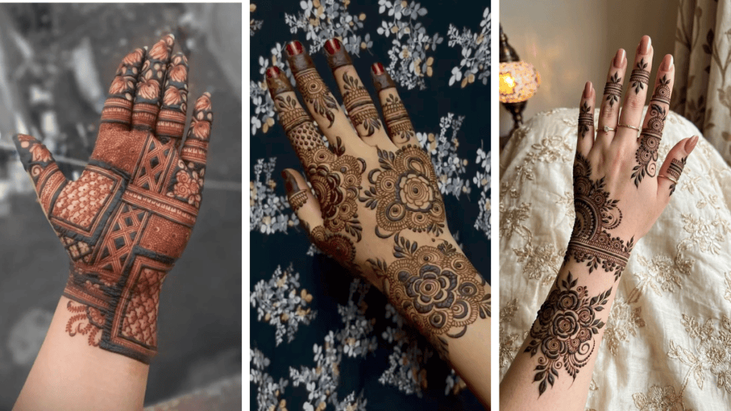 Front Hand Mehndi Design