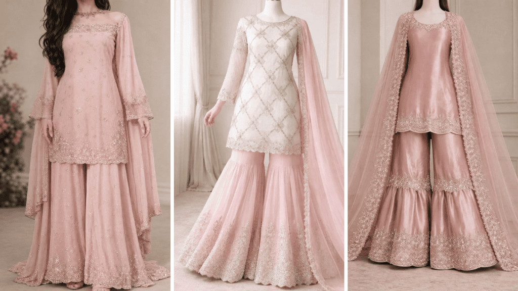 Girl Sharara Suit Design