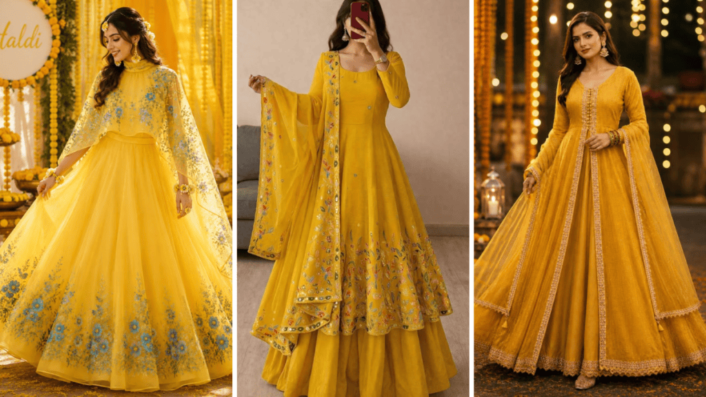 Dulhan Haldi Dress