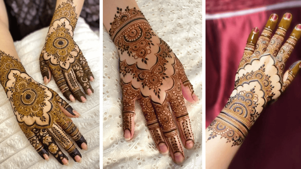 Front Hand Mehndi Design