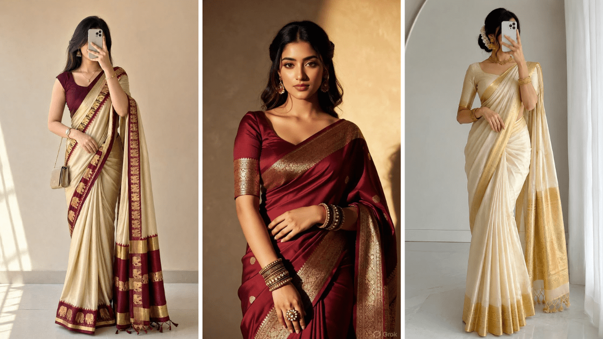South Indian Saree Design