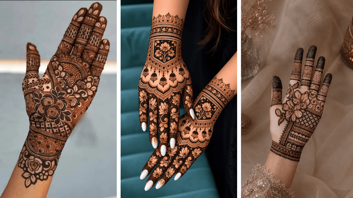 Front Hand Mehndi Design