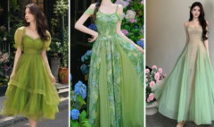 Mehndi Dress for Girl