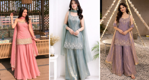 Girl Sharara Suit Design