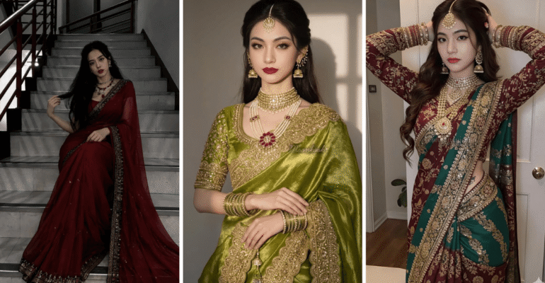 Dulhan Saree Design