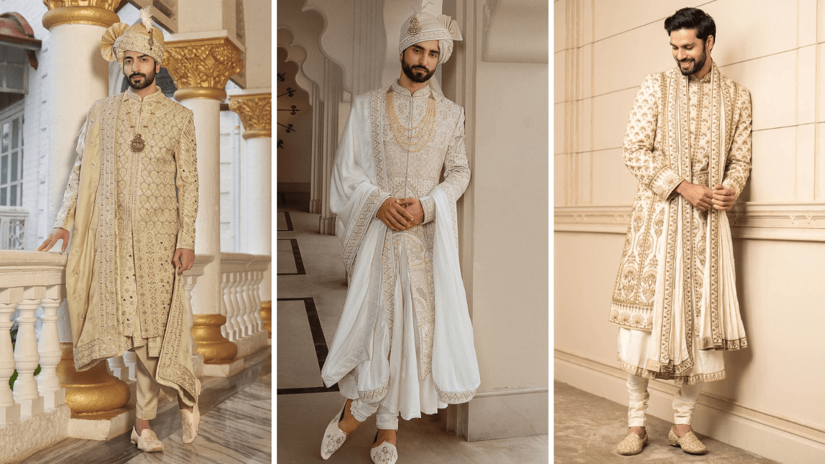 Groom Shervani Design