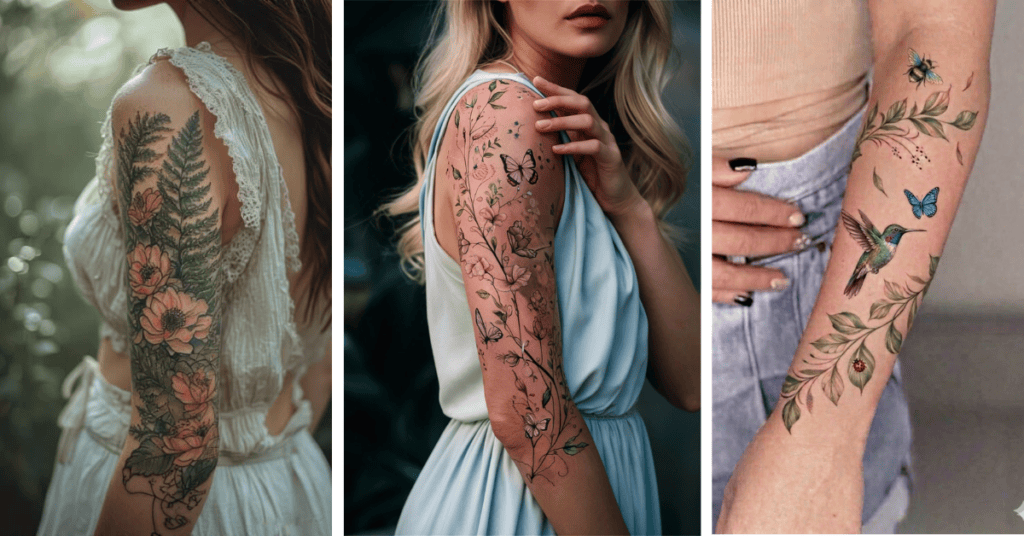 Floral Tattoo