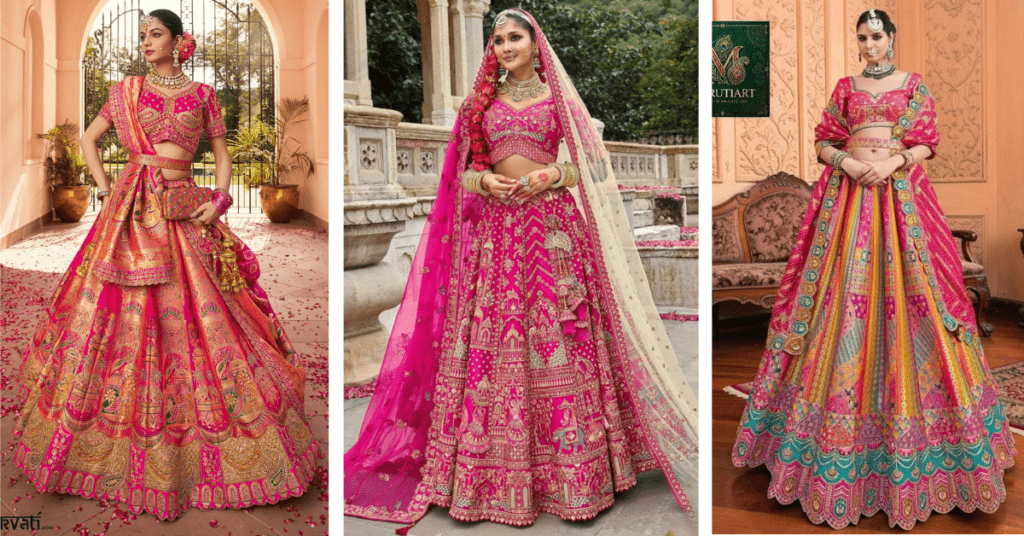 Pink Lehenga