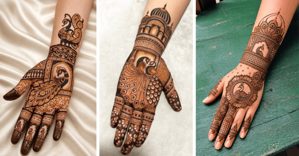 Peacock Mehndi Design