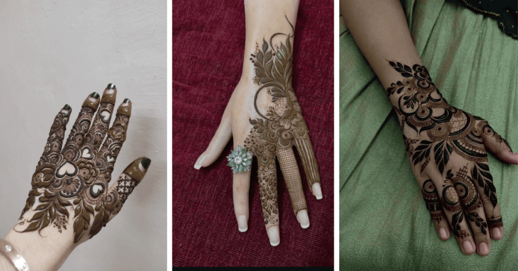 Heart Mehndi Design