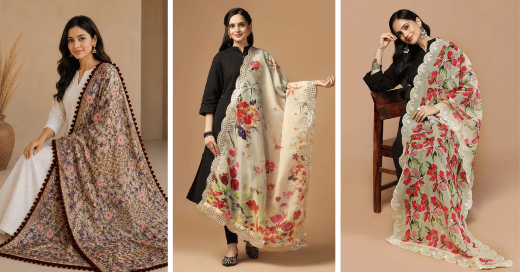 Embroidered Dupatta