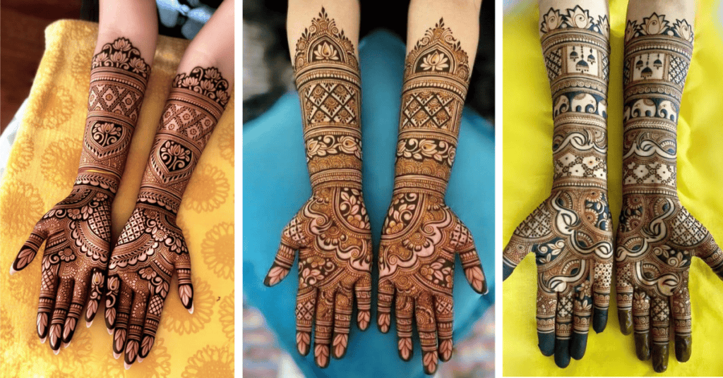 Front Hand Mehndi