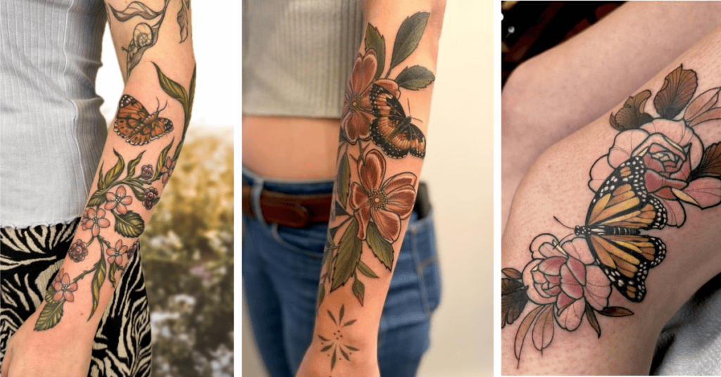 Floral Tattoo