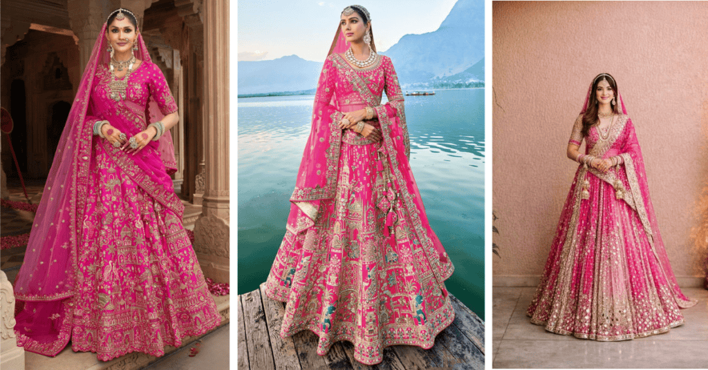 Pink Lehenga