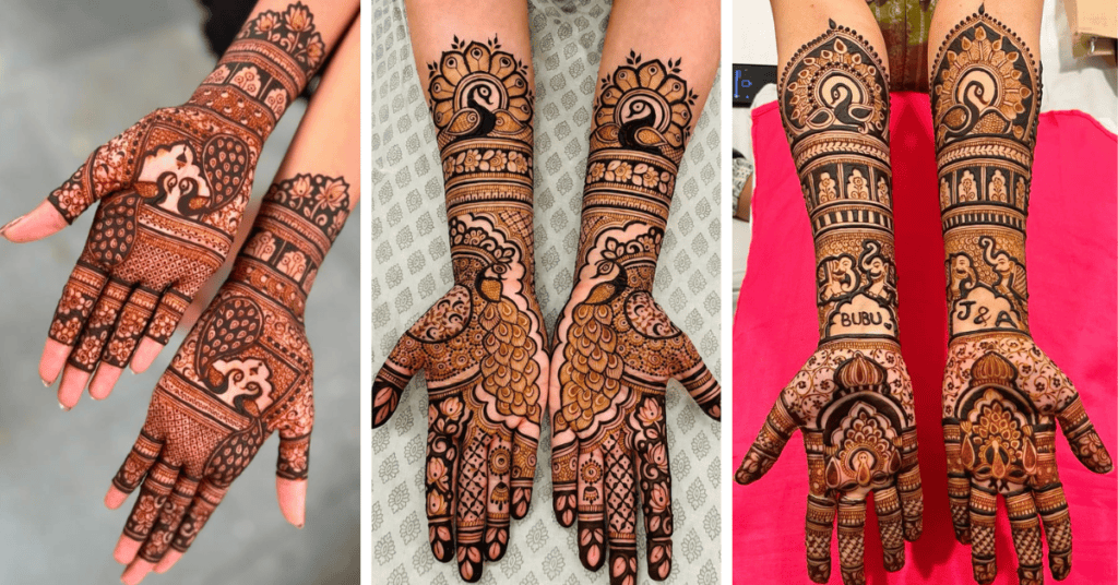 Peacock Mehndi Design