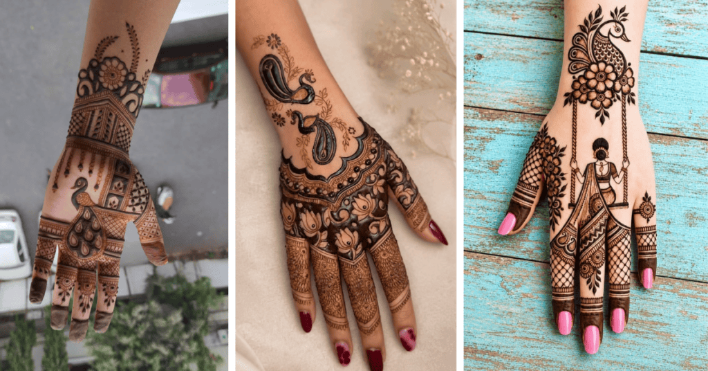 Peacock Mehndi Design