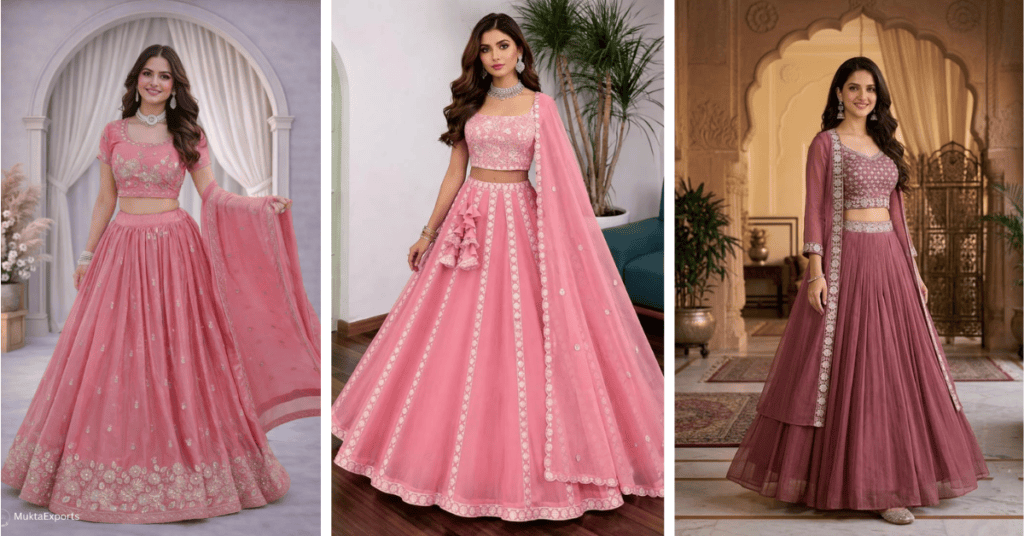 Teej Lehenga