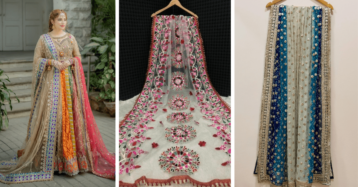 Embroidered Dupatta