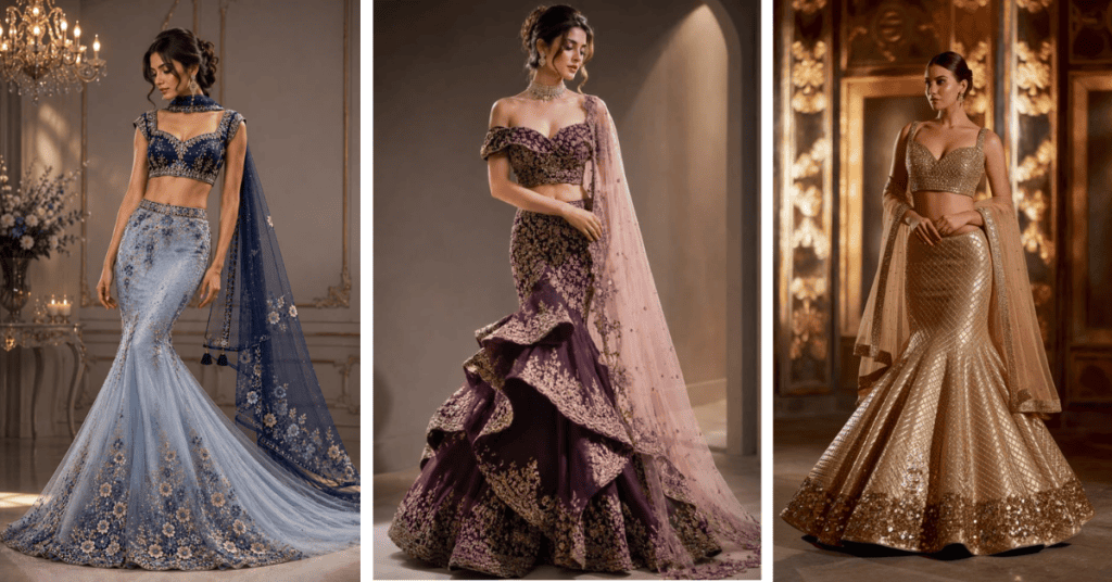 Fish Cut Lehenga