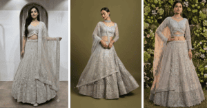 Silver Lehenga