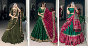 Green Lehenga