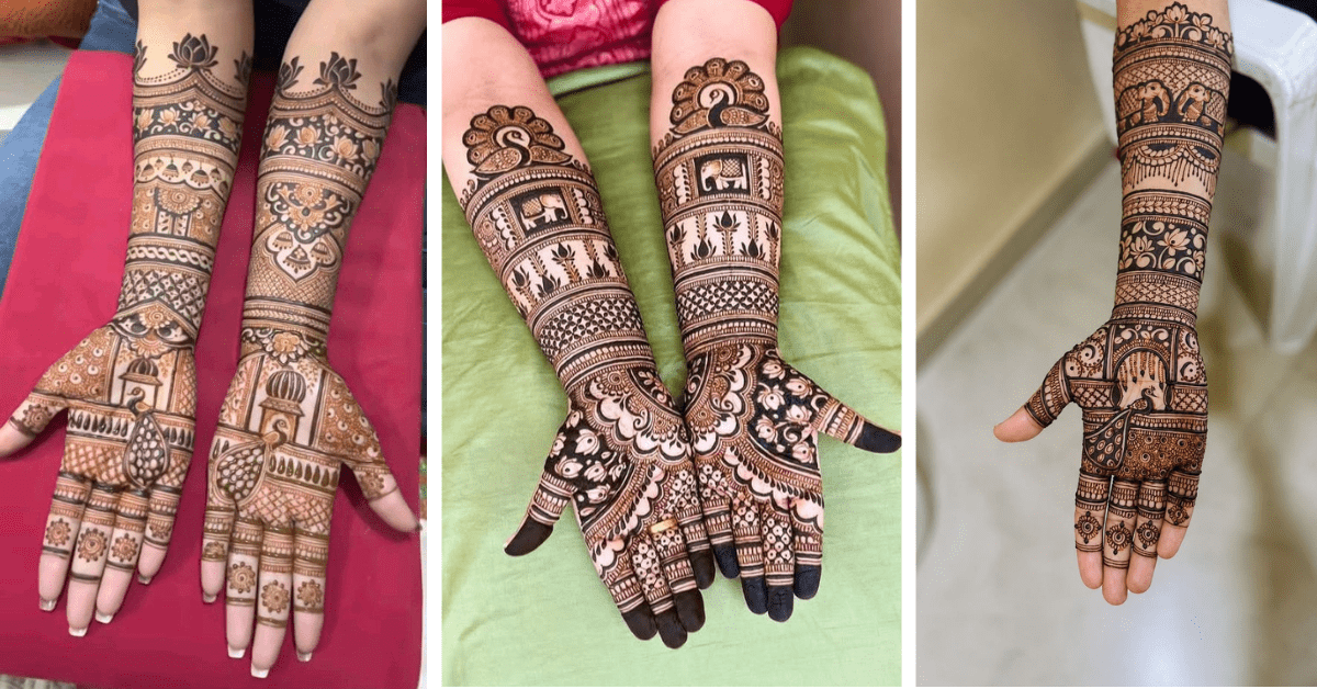Front Hand Mehndi Design