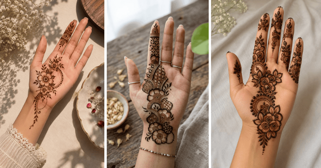Mehndi Ideas for Girls Hands