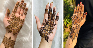 Mehndi Pattern Ideas for Palms