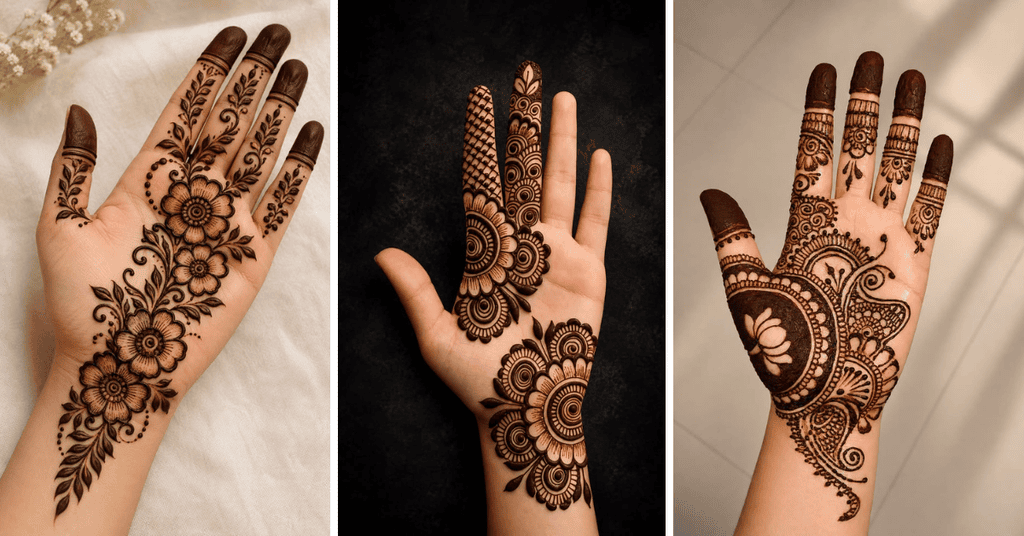 Mehndi Ideas for Girls Hands
