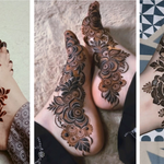 Mehndi Pattern Ideas for Feet