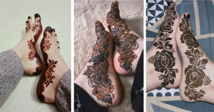 Mehndi Pattern Ideas for Feet