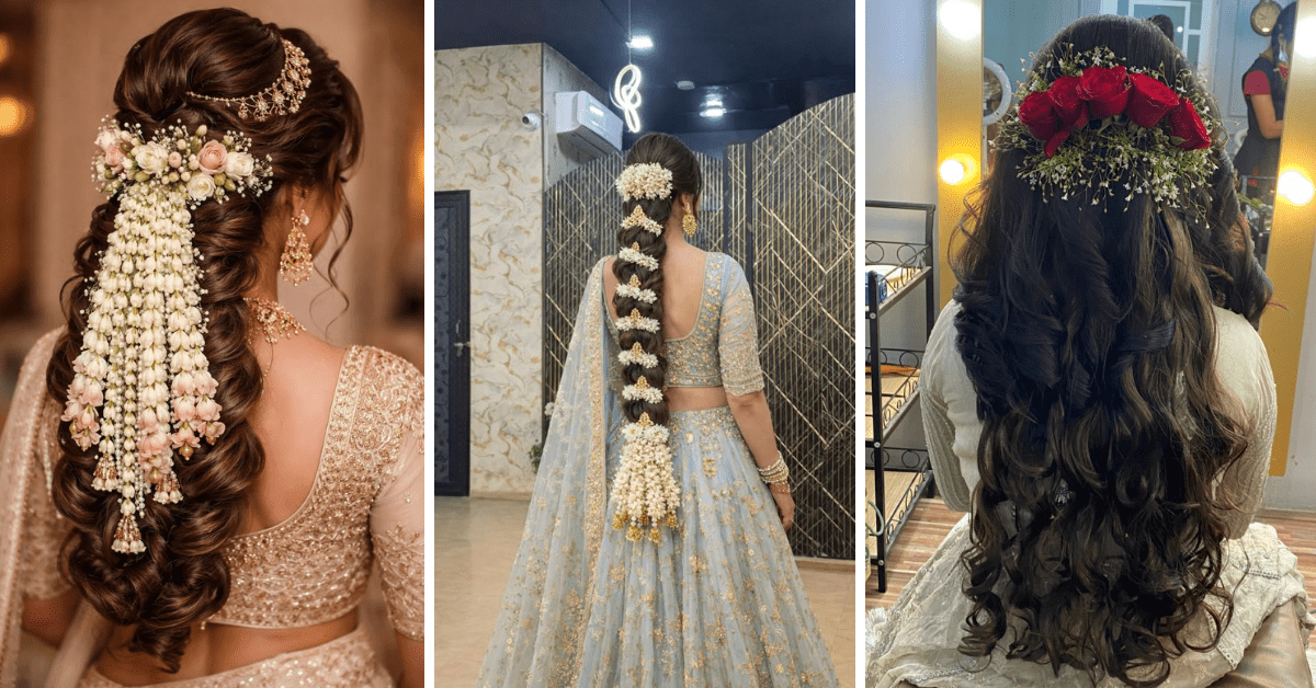 Hairstyle with Ethnic Wear
